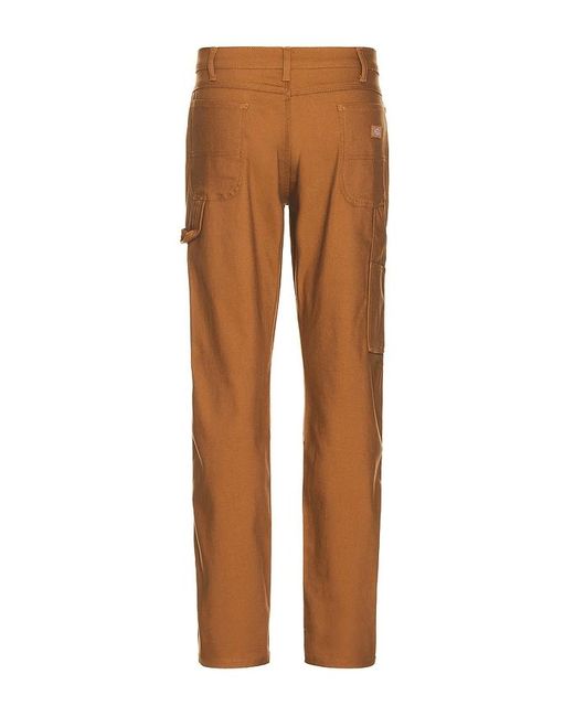 Dickies Brown Flex Duck Carpenter Pant for men