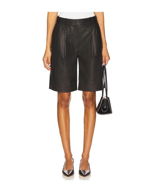 Short Cuero Irina En Color Negro Talla (También En 4, 6) Rag & Bone de color Black