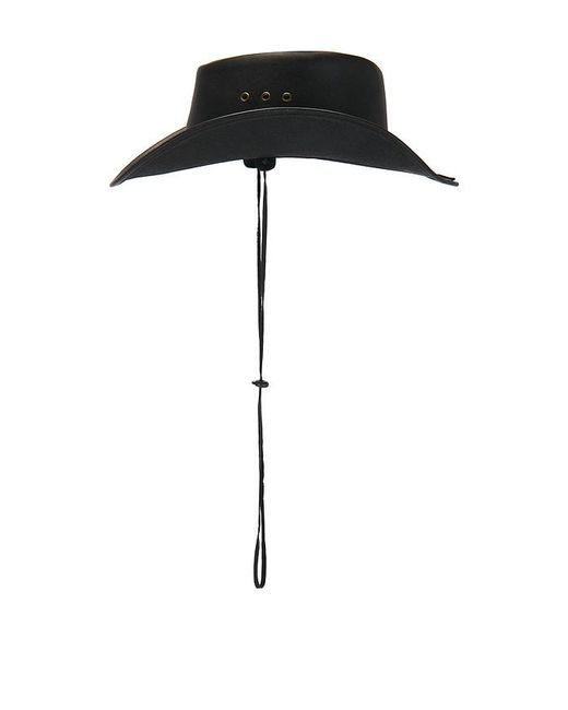 Lamarque Black X Revolve Dollie Leather Cowboy Hat