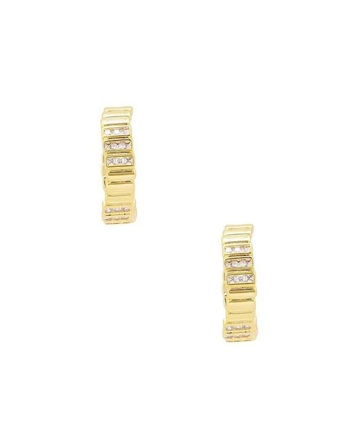Lovers + Friends Metallic Calandra Earrings