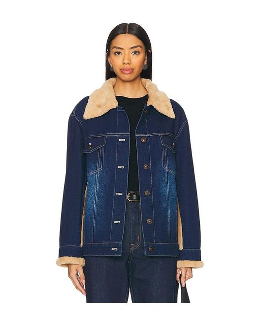 Steve Madden Winona ジャケット Blue