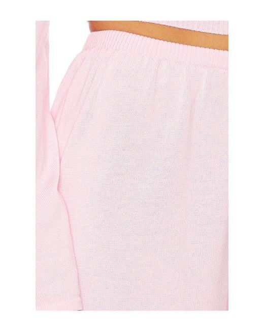 SNDY'S Pink X Revolve August Button Pants