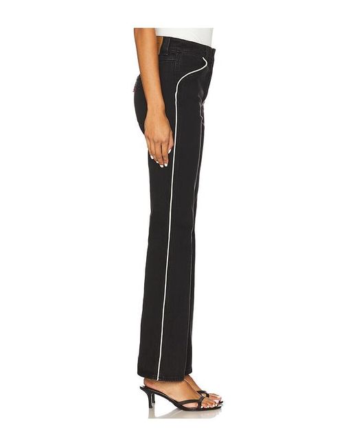 Levi's Black Wedgie Boot Piping Jeans