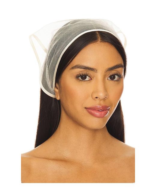Lelet White Isla Sheer Bandana