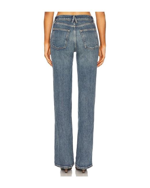 GOOD AMERICAN Blue Good Standard Bootcut Jeans