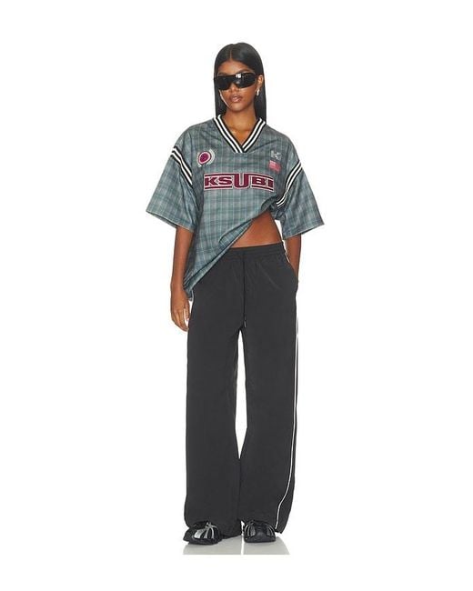 Ksubi Blue Union Jersey Top