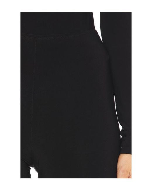 Norma Kamali Black Capri Legging