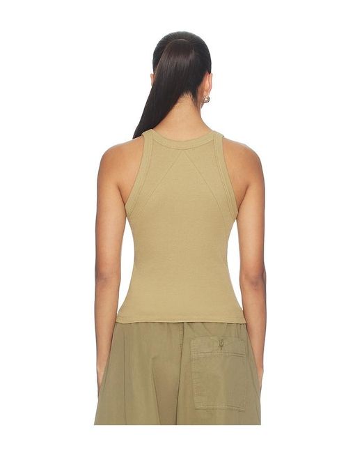 Rag & Bone Natural The Essential Rib Wide String Tank