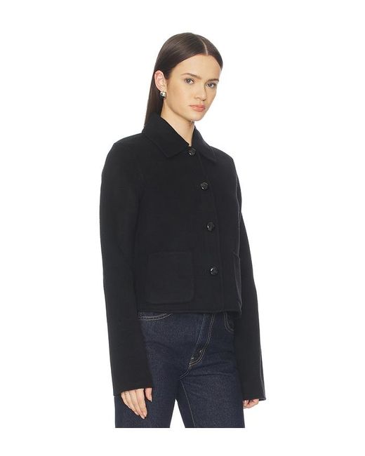 FAVORITE DAUGHTER Black The Annabel Wool Jacket
