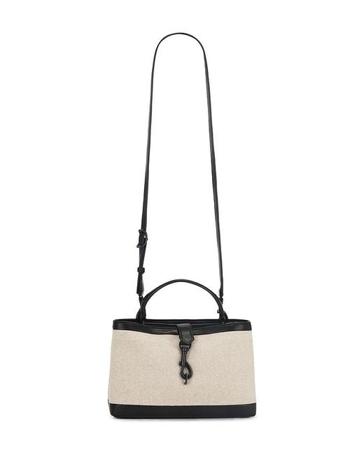 Rebecca Minkoff Black Megan Surplus Top Handle Bag