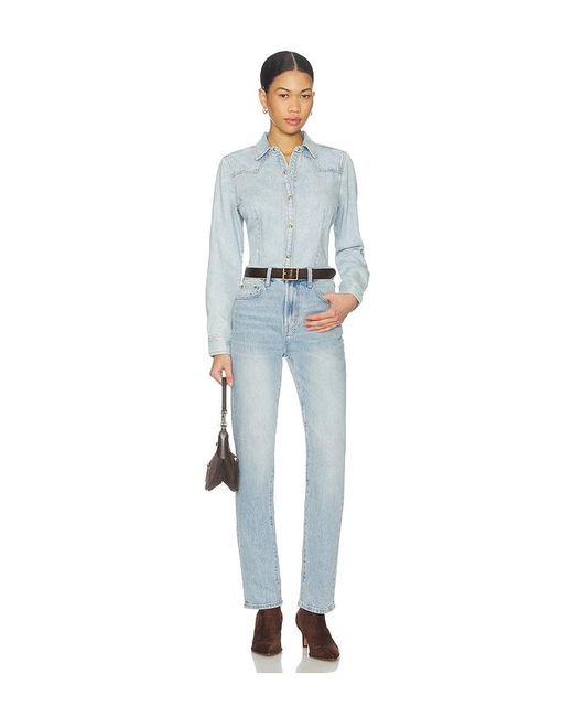 Rails Blue Taiana Top
