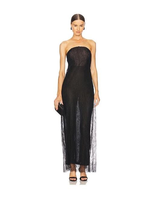 House of Harlow 1960 Black X Revolve Solene Maxi Dress