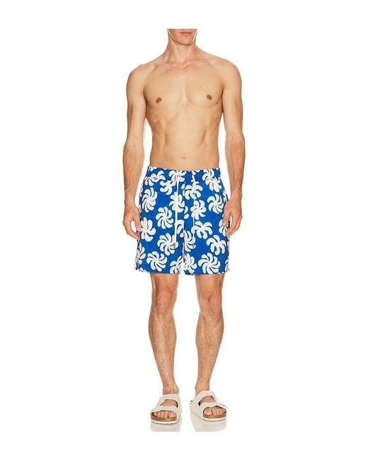 Onia Blue Charles 7 Swim Trunk for men