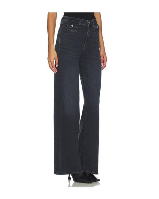 Citizens of Humanity Blue Issy Wide Leg Jeans