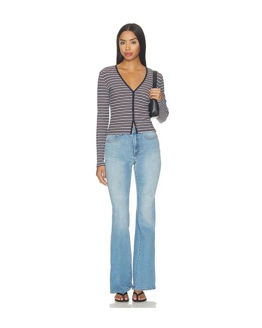 GOOD AMERICAN Blue Good Legs Flare Jeans