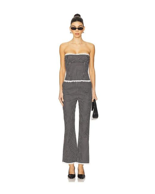 WeWoreWhat Gray Crop Straight Pant