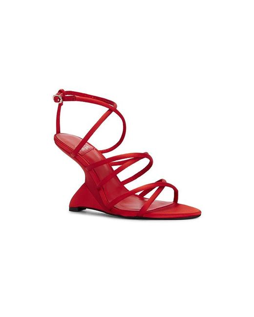 Jeffrey Campbell Red Sandale Celestial