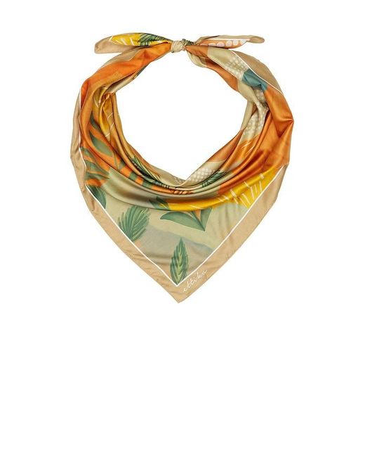 Ettika Yellow Coastal Palm Scarf
