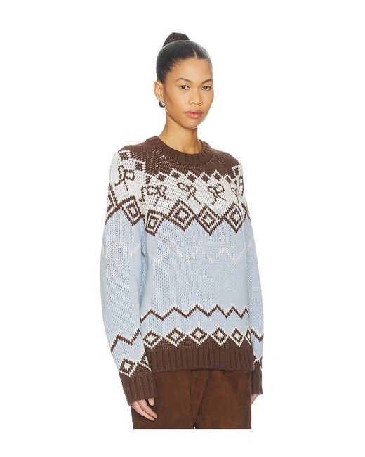 Siedres Multicolor Celeste Sweater