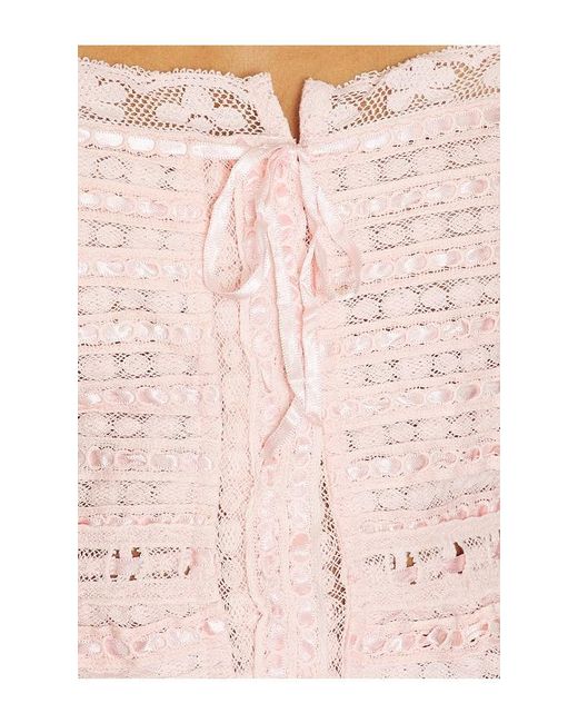 LoveShackFancy Pink Niraya Cami