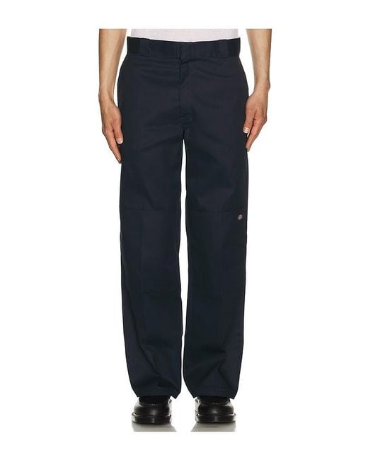 Dickies Blue Twill Double Knee Work Pant for men