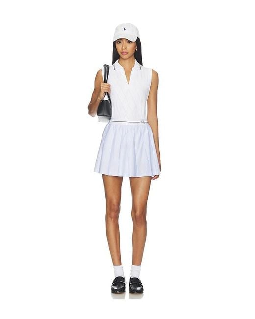 Varley White Toyah High Rise Skort