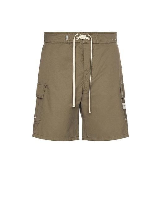 Rhythm Natural Cargo Swim Trunks for men