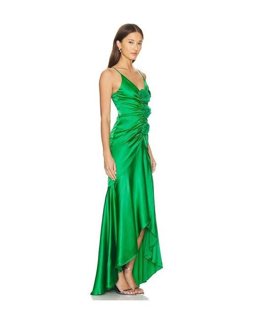 Lovers + Friends Green Liz Gown