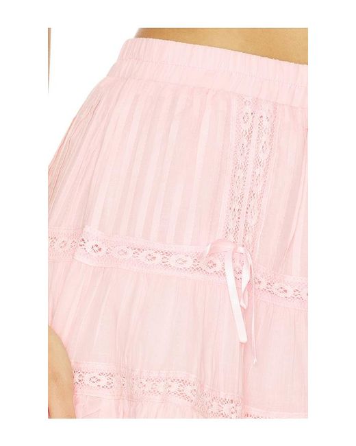 Astr Pink Delia Skirt