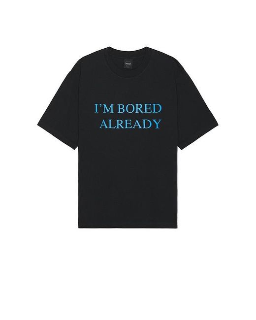 BOILER ROOM Black Bored T-shirt for men