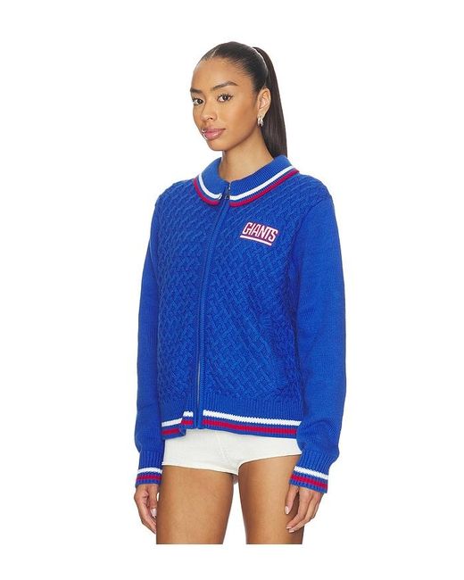 Terez Blue X Revolve Giants Mixed Knit Jacket