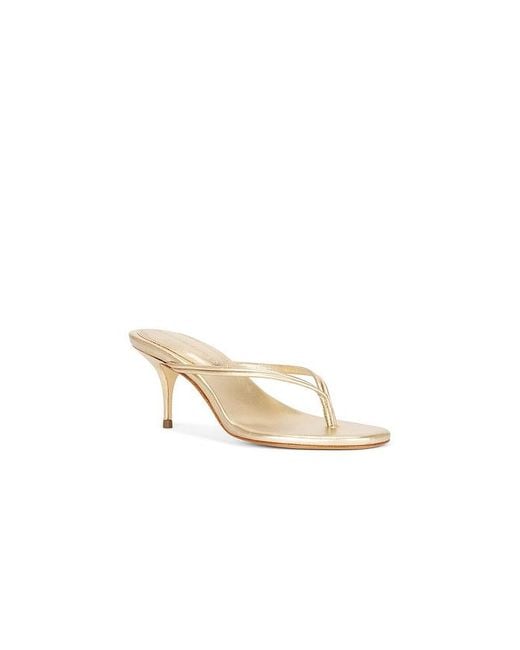 Black Suede Studio White Marci 65 Mule