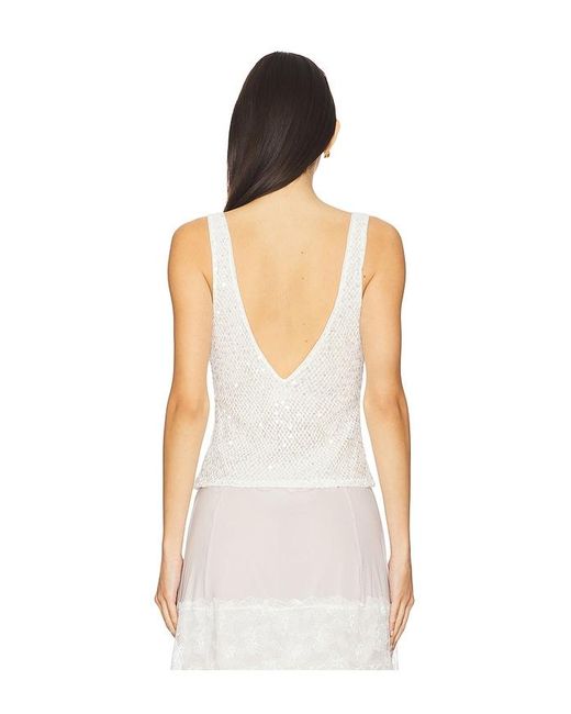 superdown White Adriana Top