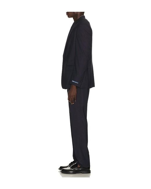 Polo Ralph Lauren Black Solid Twill Suit for men