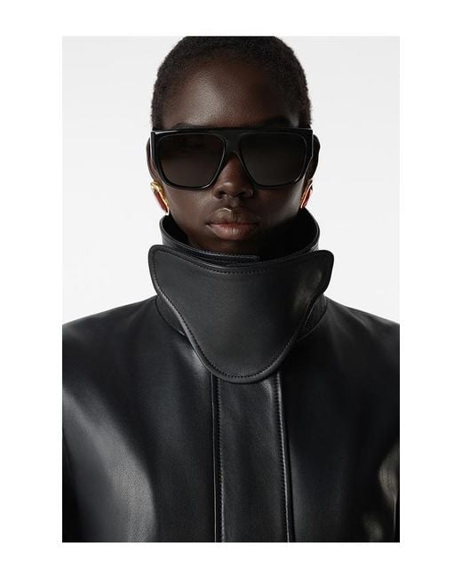 REVOLVE LOS ANGELES Black Kova Leather Jacket