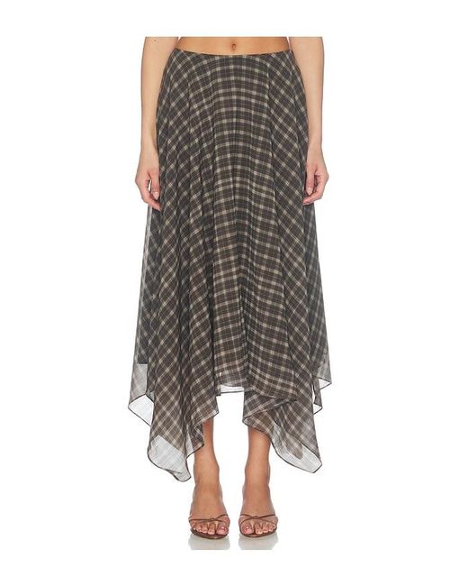LPA Multicolor Velora Midi Skirt