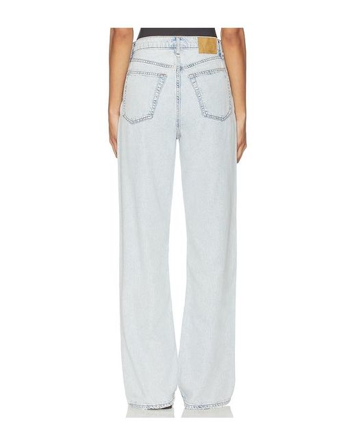 Rag & Bone Blue Featherweight Shea Full Straight