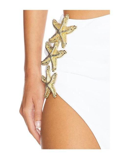 Lovers + Friends White Isolde Maxi Skirt