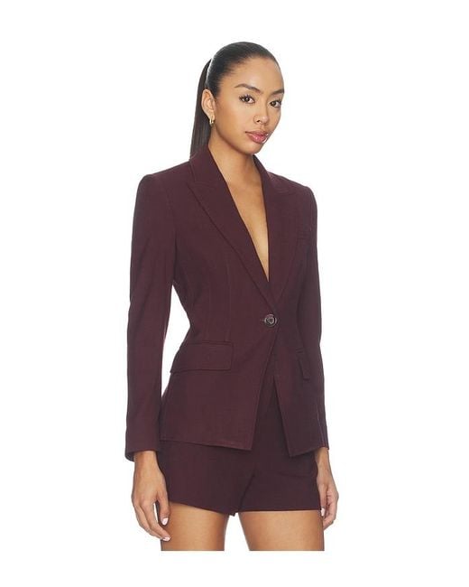 Veronica Beard Purple Isaac Dickey Jacket