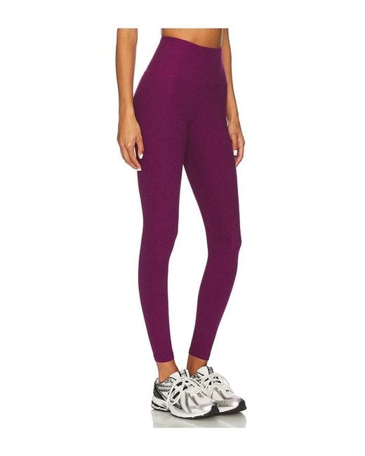 Beyond Yoga Red Leggings Caught