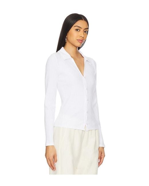 Sanctuary White Daydreamer Knit Shirt