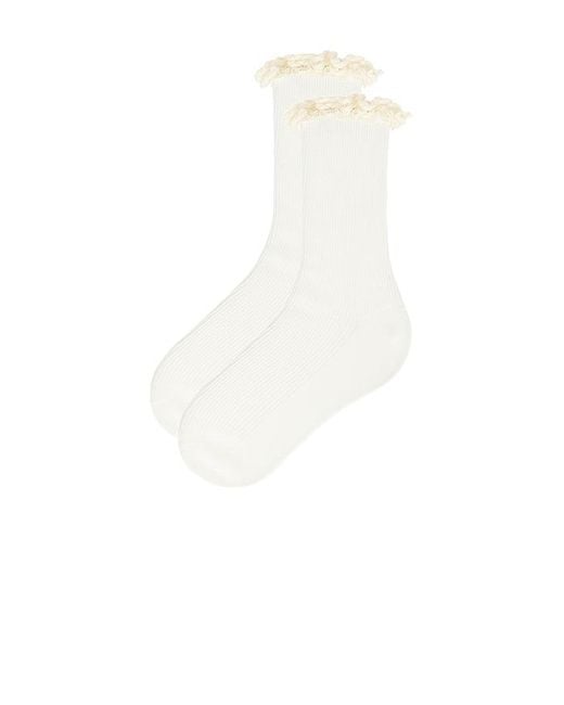 Casa Clara White West Socks