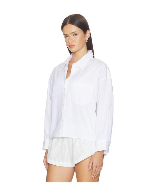 Citizens of Humanity White Petit Ami Shirt