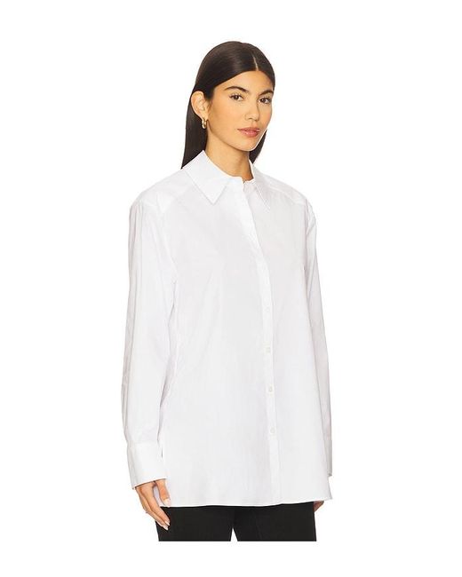 IVY & OAK White Emory Top