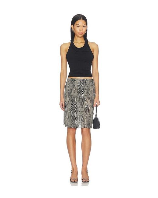 Madison The Label Black Clemence Top