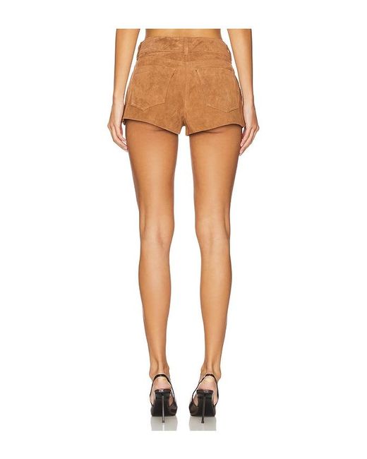 Blank NYC Natural Suede Hot Short