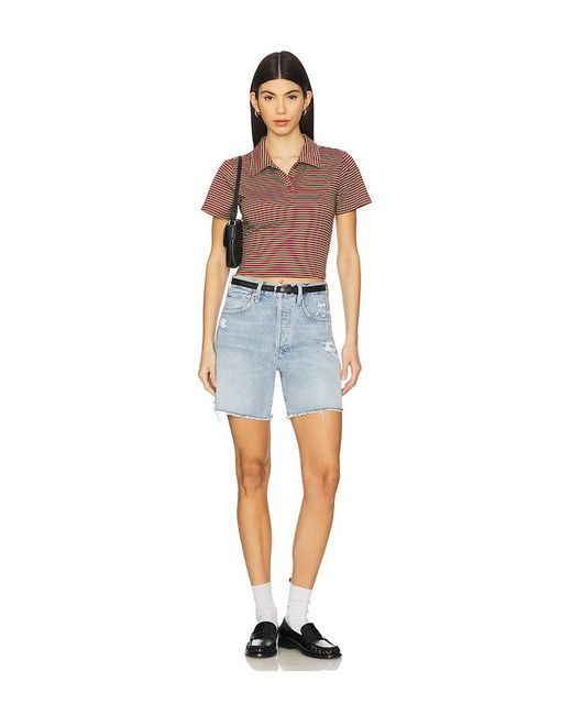 superdown Red Bronin Top