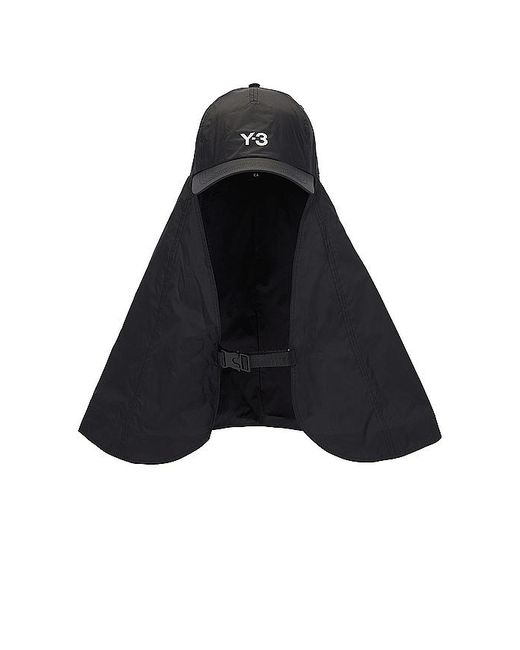 Y-3 Black Ut Hat for men