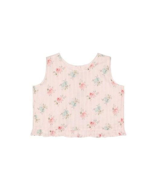 LoveShackFancy Pink Baby Nue Top