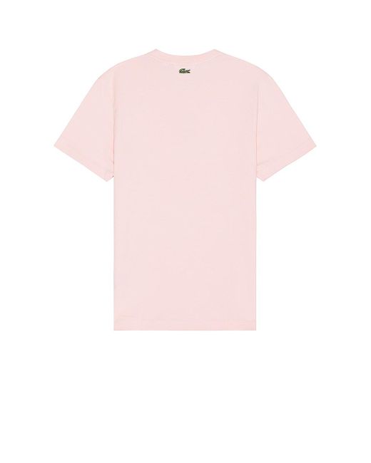 メンズ Lacoste Tシャツ Pink